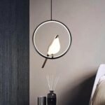 Buy Blue City Decor Chirp Bird LED Pendant Light in Contemporary Matte Black | Lighting | Pendant Light | Hanging Light | Decorative Lighting | Modern Lighting | Home Lighting | Interior Lighting | Luxury Lighting | Blue City Decor