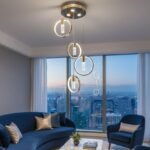 Buy Blue City Decor Velmora Golden Crystal Hanging Light | Lighting | Wall Light | Wall Lamp | Decorative Lighting | Modern Lighting | Home Lighting | Interior Lighting | Luxury Lighting | Blue City Decor