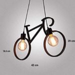 Blue City Decor Vintage Cycle Pendant Light in Industrial Design - Image 5