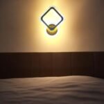 Blue City Decor Crystara Acrylic Crystal Wall Lamp in Modern Luxe Design - Image 4