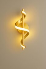 Blue City Decor Curvexa 12W LED Wall Lamp in Modern Flow Design - Image 3