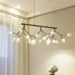 Blue City Decor Pyra Modern Linear Chandelier for Dining Spaces - Image 6