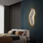 Blue City Decor Alvora Feather Glow Wall Light - Image 15