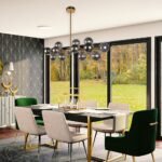 Blue City Decor Feliora Smoke Glass Multi-Arm Chandelier 14 Light - Image 8