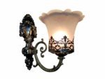 Blue City Decor Ferra Antique Metal Wall Lamp in Classic Luxe Finish - Image 4