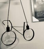 Blue City Decor Vintage Cycle Pendant Light in Industrial Design - Image 2