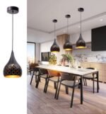 Blue City Decor Modern Aluminum Pendant Light in  Luxe Design - Image 2