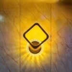 Blue City Decor Crystara Acrylic Crystal Wall Lamp in Modern Luxe Design - Image 3