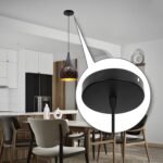 Blue City Decor Modern Aluminum Pendant Light in  Luxe Design - Image 6