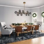 Blue City Decor Feliora Smoke Glass Multi-Arm Chandelier 14 Light - Image 9