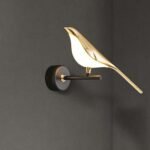 Blue City Decor Chirpy Glow Bird Wall Light - Image 10