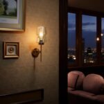 Blue City Decor Decorative Wall Lamp in Modern Home Style - Image 5