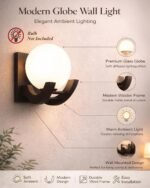 Blue City Decor Lustra Wooden Wall Lamp in Minimal Natural Style - Image 3