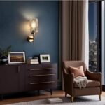 Blue City Decor Decorative Wall Lamp in Modern Home Style - Image 3