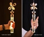 Blue City Decor Florentia Crystal Petal Chandelier in Luxe Finish - Image 5