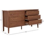 Blue City Decor Amanda Solid Wood Chest of Drawers - Image 2