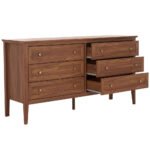 Blue City Decor Amanda Solid Wood Chest of Drawers - Image 4