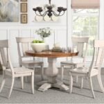 Blue City Decor Annapurna Four Seater Solid Wood Round Dining Table
