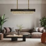 Blue City Decor Black Mamba Oval Crystal Chandelier - Image 15