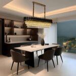 Blue City Decor Black Mamba Oval Crystal Chandelier - Image 13