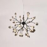 Blue City Decor Blazera Halo Round Chandelier - Image 3