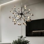 Blue City Decor Blazera Halo Round Chandelier - Image 8
