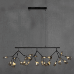Blue City Decor Pyra Modern Linear Chandelier for Dining Spaces - Image 18