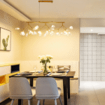 Blue City Decor Pyra Modern Linear Chandelier for Dining Spaces - Image 20