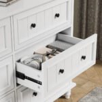 Blue City Decor Country Farmhouse Solid Wood Chest of Drawers - Image 2