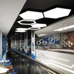 Blue City Decor Hexora LED Profile Pendant Light - Image 19