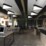 Blue City Decor Trigona LED Profile Pendant Light - Image 4