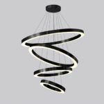 Blue City Decor Cirqora LED Ring Profile Pendant Light - Image 4