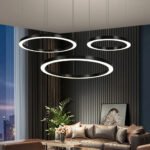Blue City Decor Cirqora LED Ring Profile Pendant Light - Image 12