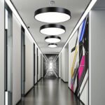 Blue City Decor Solara LED Circular Profile Pendant Light - Image 4