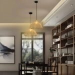 Blue City Decor Bambora Lotus Bloom Hanging Light - Image 8