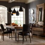 Buy Blue City Decor Luxe Saddle Black Leather Dining Chair | Dining Chair | Wooden Dining Chair | Dining Room Furniture | Wooden Furniture | Solid Wood Furniture | Blue City Decor