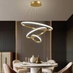 Buy Blue City Decor Celestia Ring Halo Chandelier Light | Lighting | Hanging Light | Chandelier | Ceiling Light | Decorative Lighting | Modern Lighting | Home Lighting | Interior Lighting | Luxury Lighting | Blue City Decor
