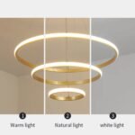 Blue City Decor Celestia Ring Halo Chandelier Light - Image 10