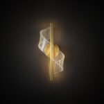 Blue City Decor Vortexa Modern Swirl Wall Light - Image 5