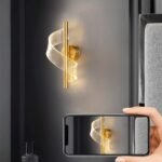 Blue City Decor Vortexa Modern Swirl Wall Light - Image 10