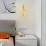 Blue City Decor Vortexa Modern Swirl Wall Light - Image 4