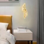 Blue City Decor Vortexa Modern Swirl Wall Light - Image 2