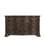 Blue City Decor Nobility Premium Solid Wood Chest of Drawers with 9 Drawers - Image 3