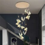 Blue City Decor Aurelia Wings Decorative Hanging Light - Image 2