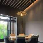 Blue City Decor Bambora Ripple Saucer Hanging Light - Image 4