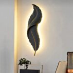 Blue City Decor Alvora Feather Glow Wall Light - Image 12