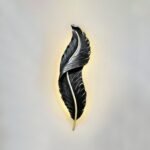 Blue City Decor Alvora Feather Glow Wall Light - Image 17