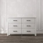 Blue City Decor Spandan Solid Wood Chest of Drawers in White - Image 2