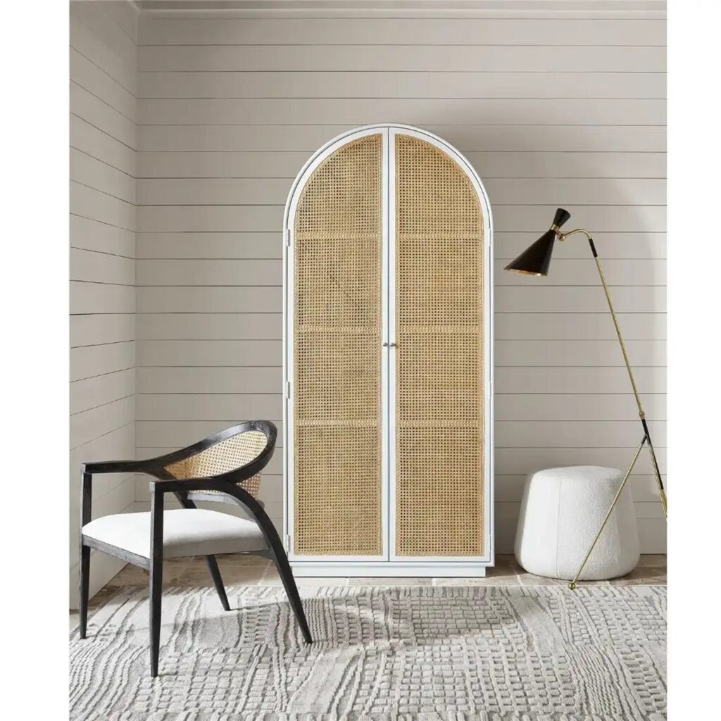 Buy Blue City Decor Solstice Golden Hour Utility Cabinet | Cabinet | Wooden Cabinet | Wardrobe | Wooden Wardrobe | Bedroom Furniture | Solid Wood Furniture | Blue City Decor