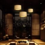 Blue City Decor Bambora Zen Circle Hanging Light - Image 8